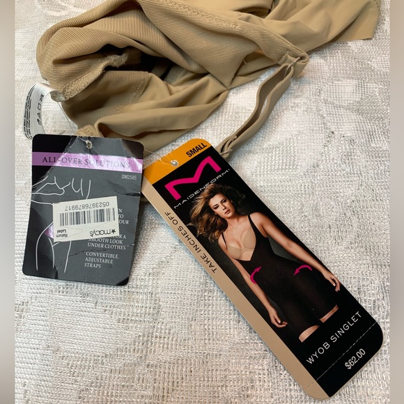 MAIDEN FORM SHAPE WEAR WYOB SINGLET SIZE S NUDE😍 - Picture 6 of 8